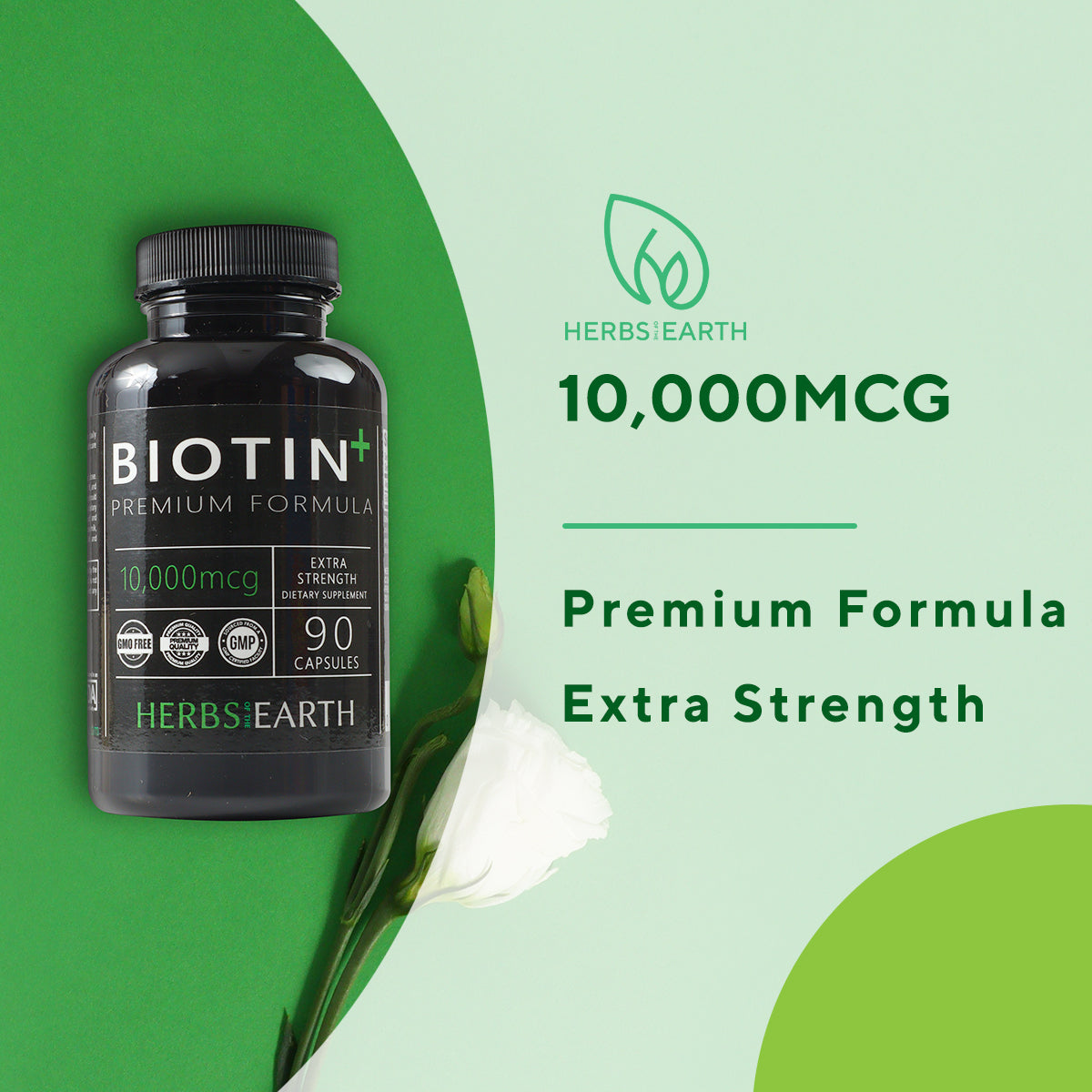 Biotin+ 10,000MCG 90s