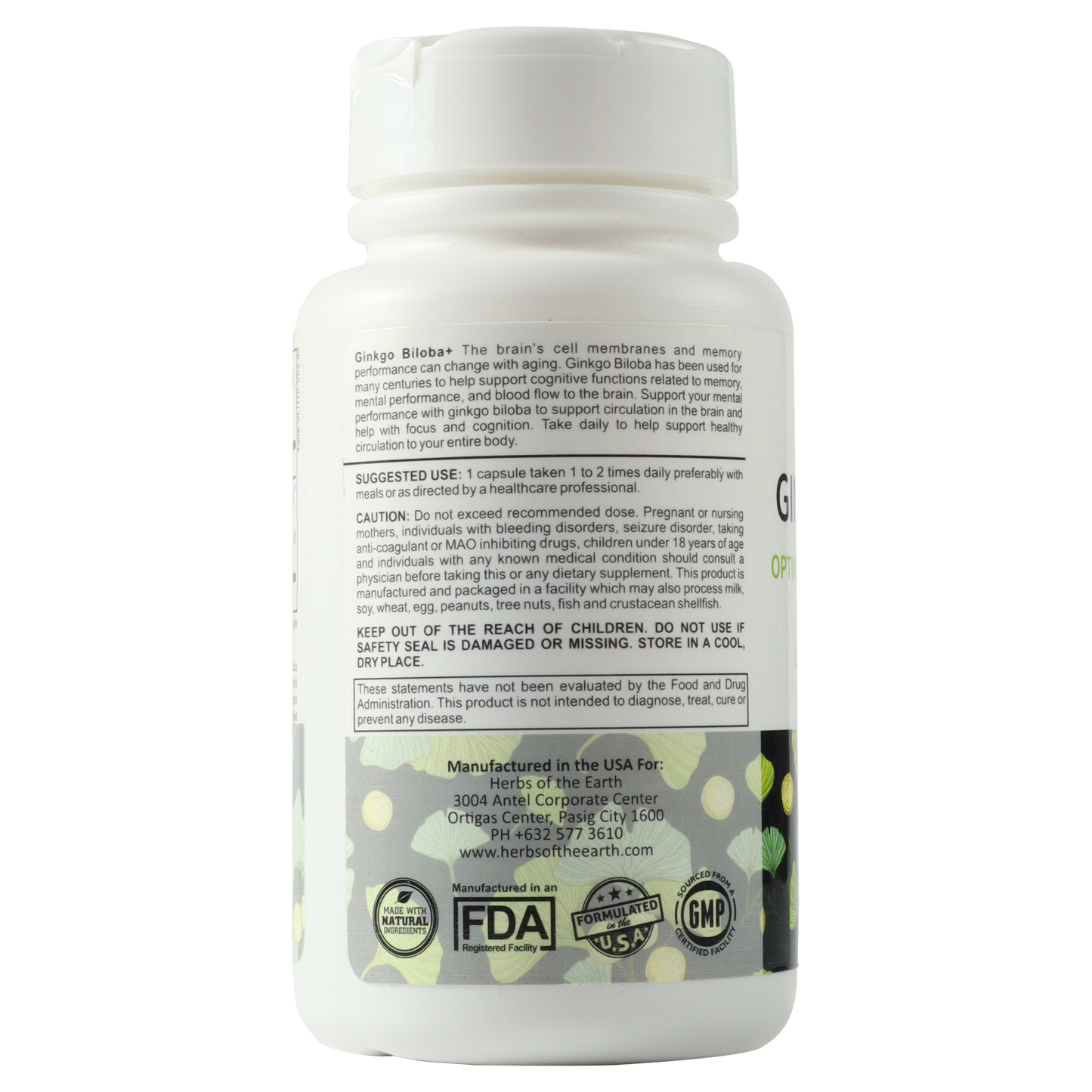Ginkgo Biloba+