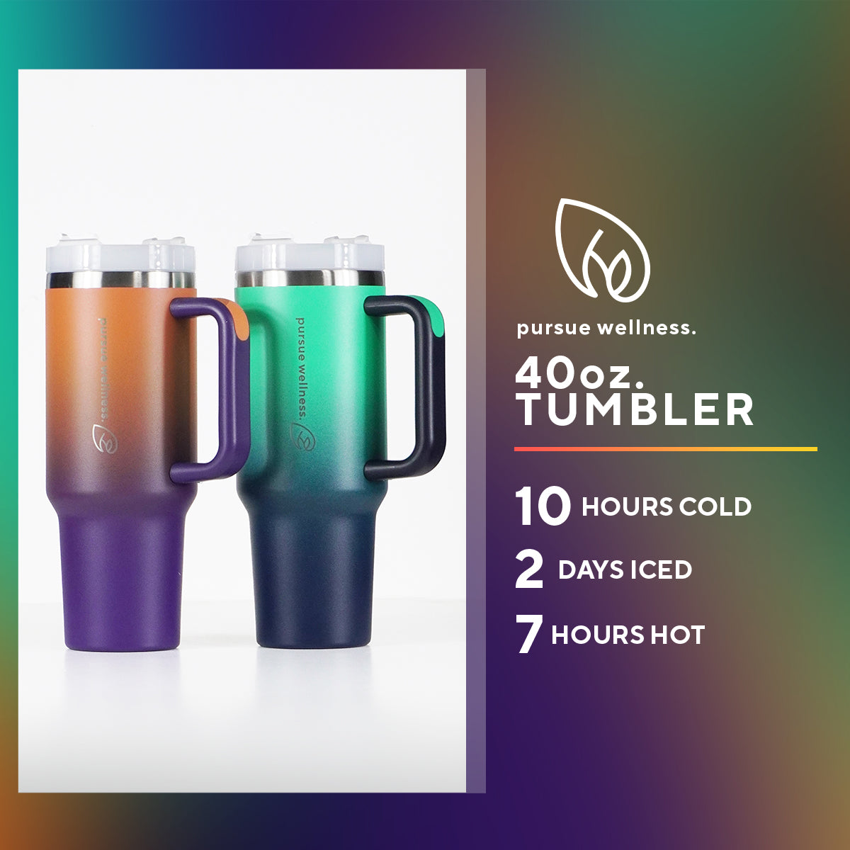 Pursue Wellness Tumbler 40 oz