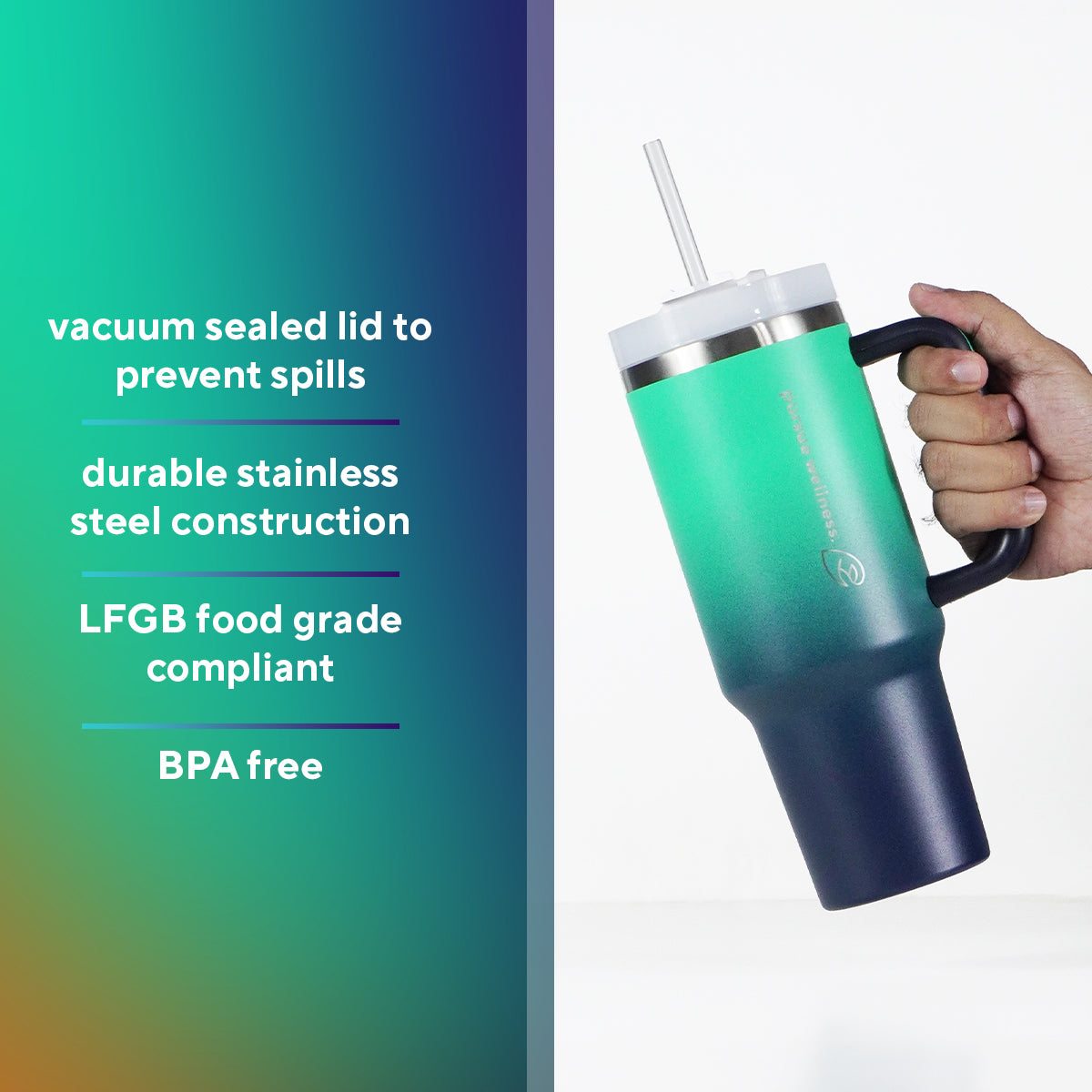 Pursue Wellness Tumbler 40 oz