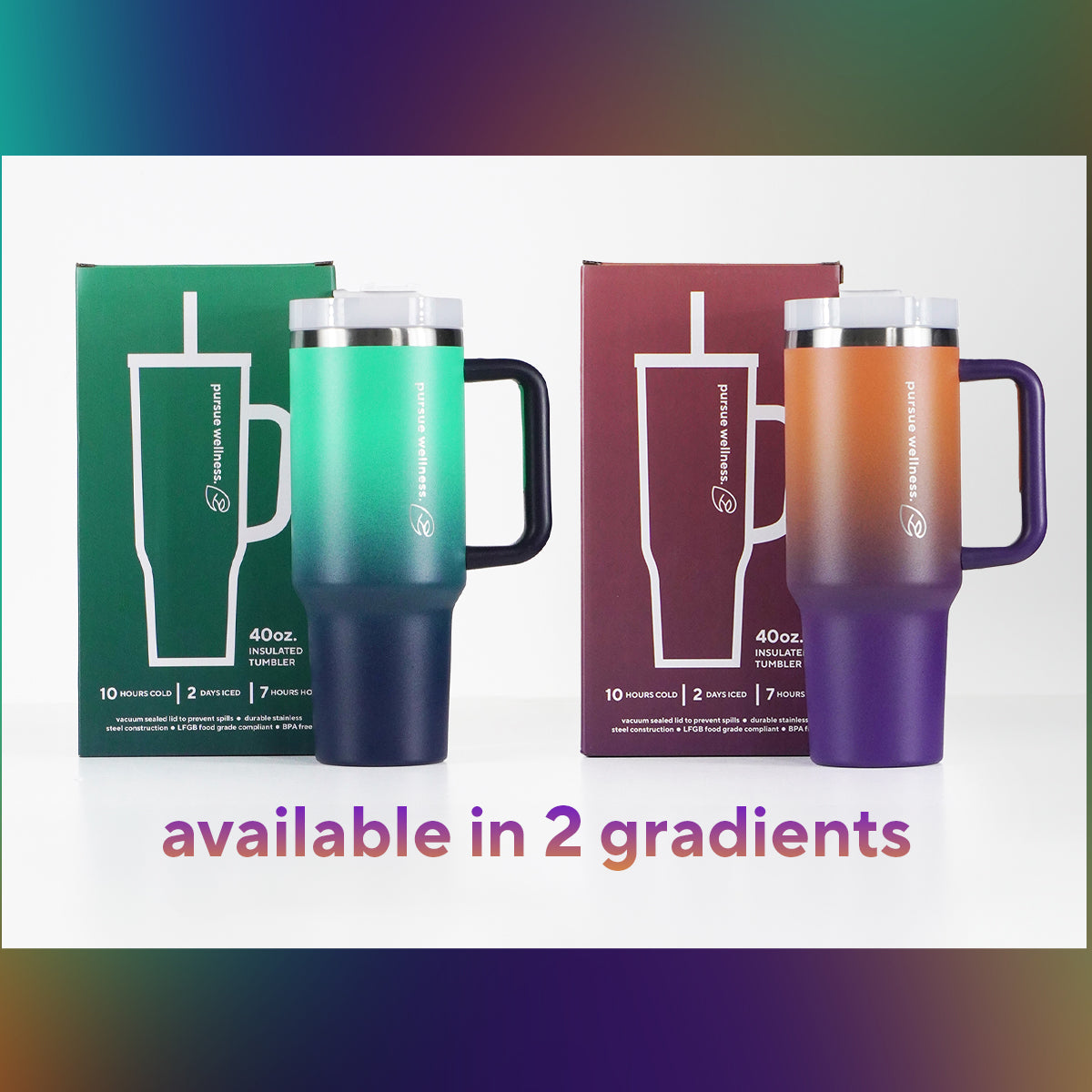 Pursue Wellness Tumbler 40 oz