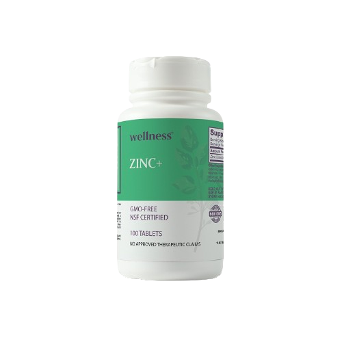 Wellness+ Zinc 50mg 100s