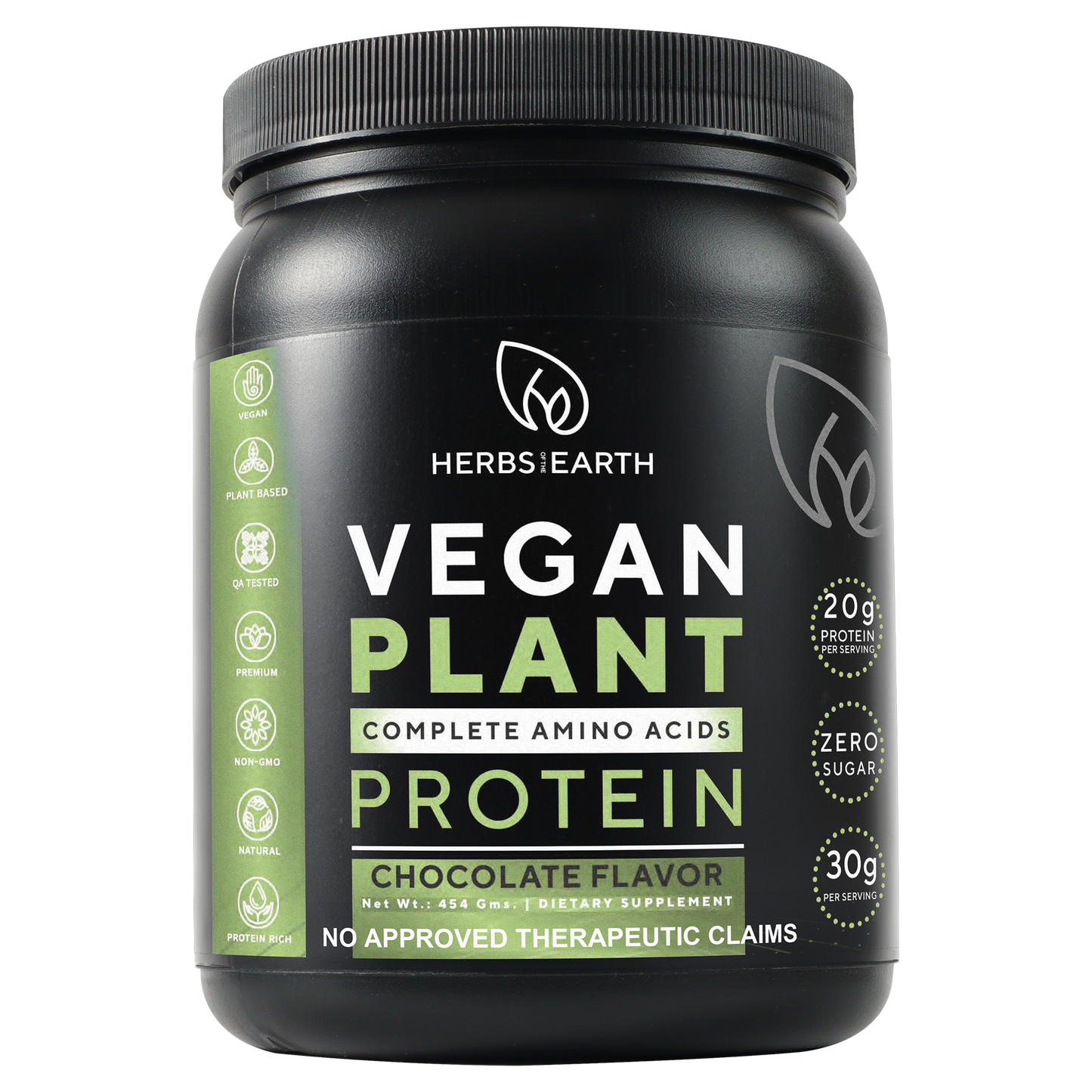 Vegan Plant Based Protein Powder Chocolate
