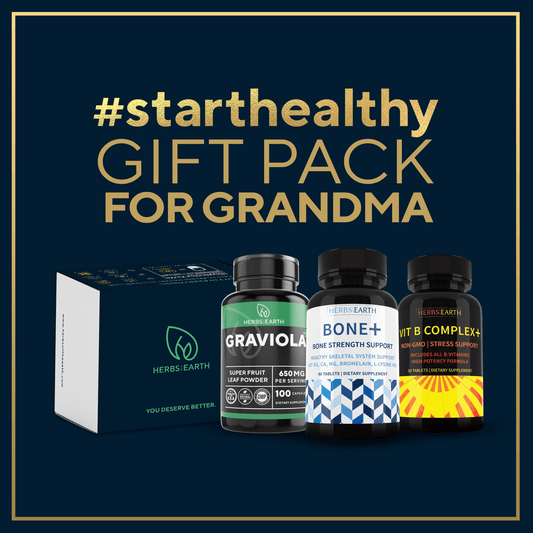 Grandma Gift Pack - Graviola+ Bone+ and Vitamin B Complex+