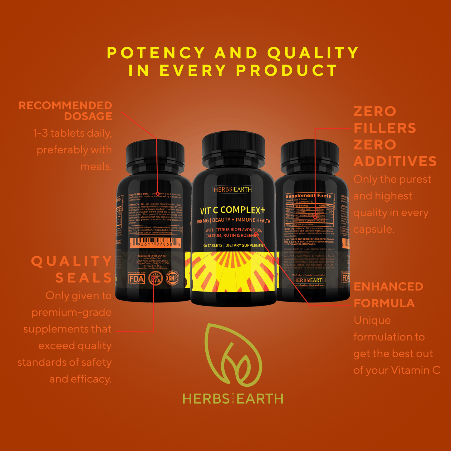 Vitamin C Complex+ 500mg