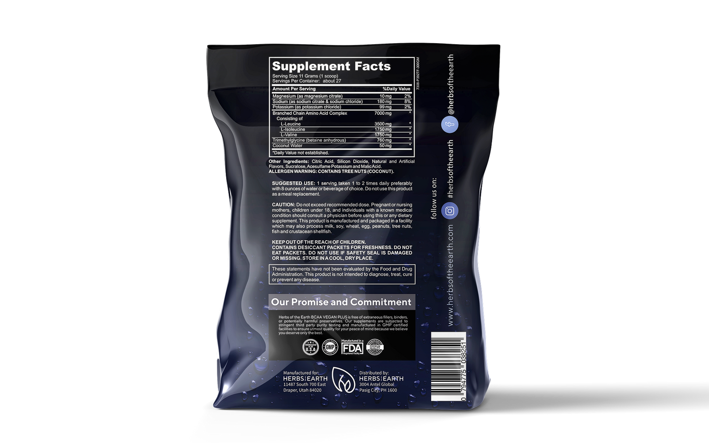 Vegan BCAA+