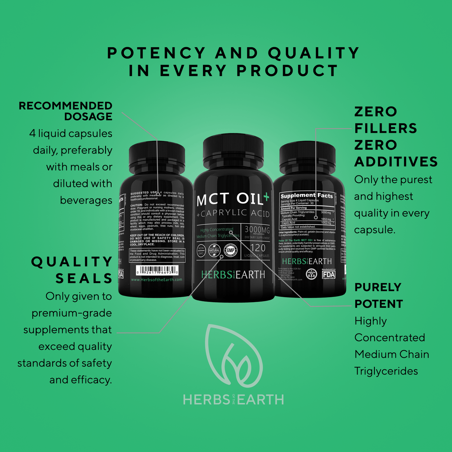 Reveal + MCT Oil