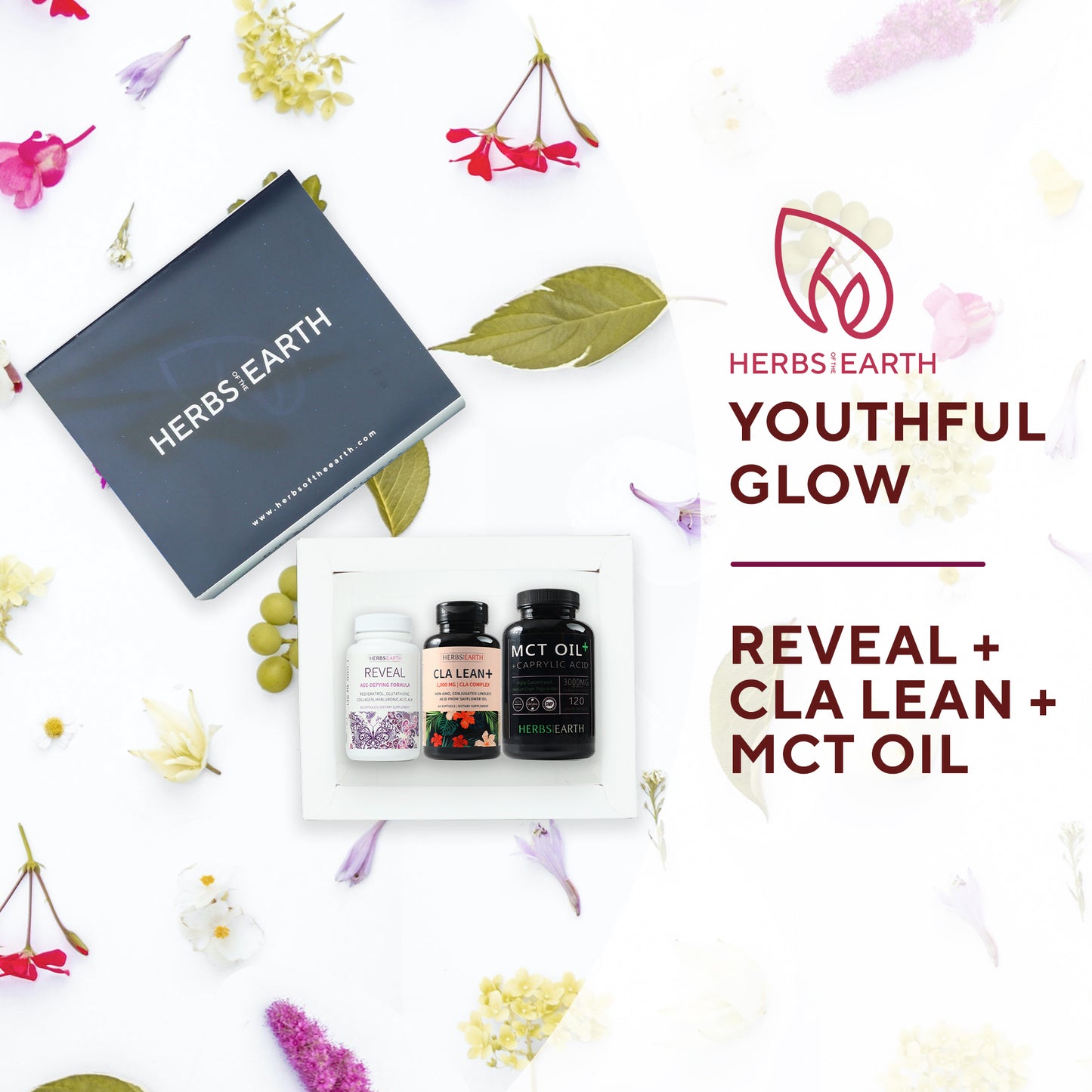 Reveal, CLAE LEAN and MCT Oil