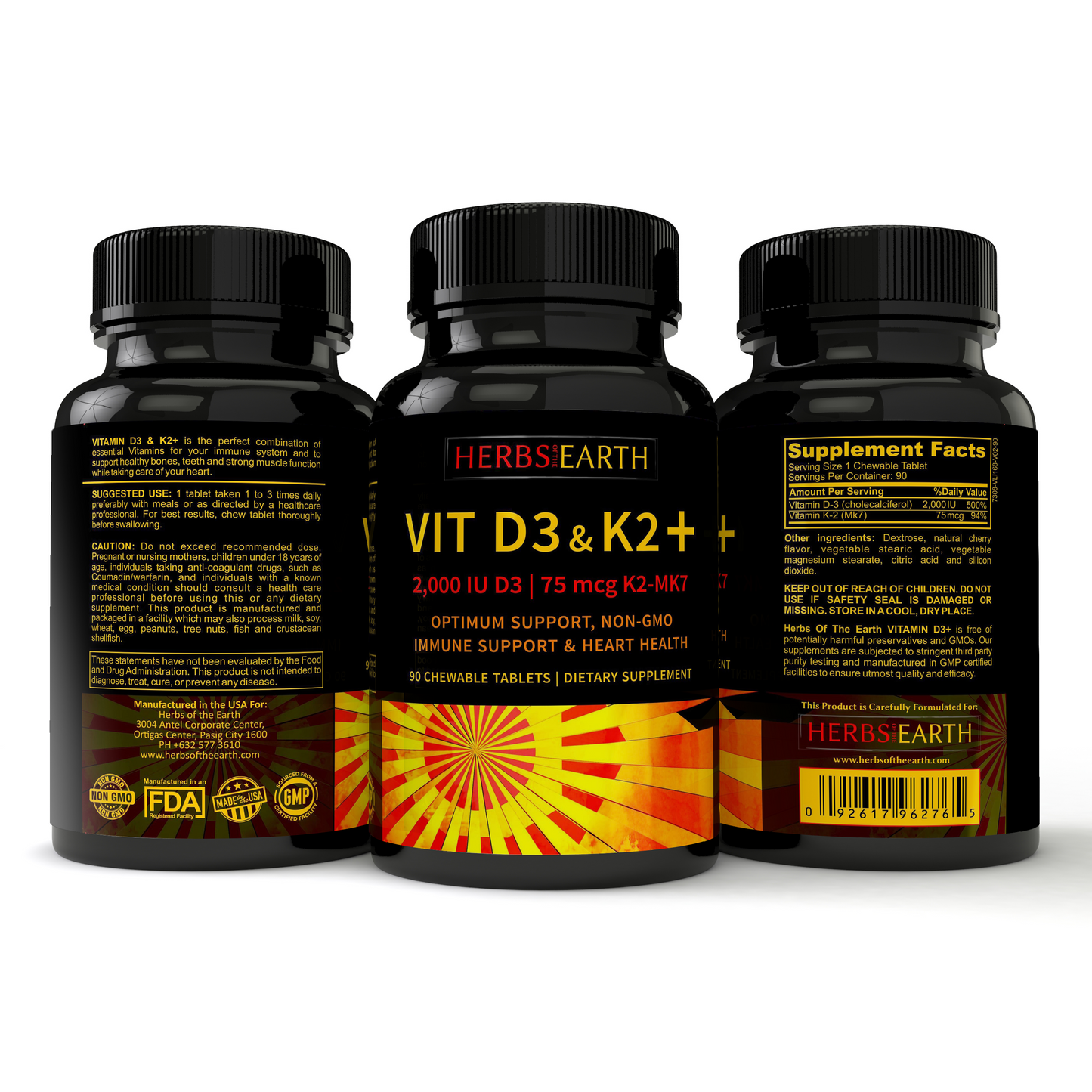 Mom's Gift Pack VITAMIN D3+K2, REVEAL and COLLAGEN
