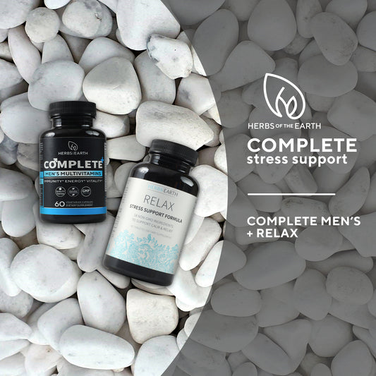 DADTASTIC COMPLETE STRESS SUPPORT:  Complete Men +Relax