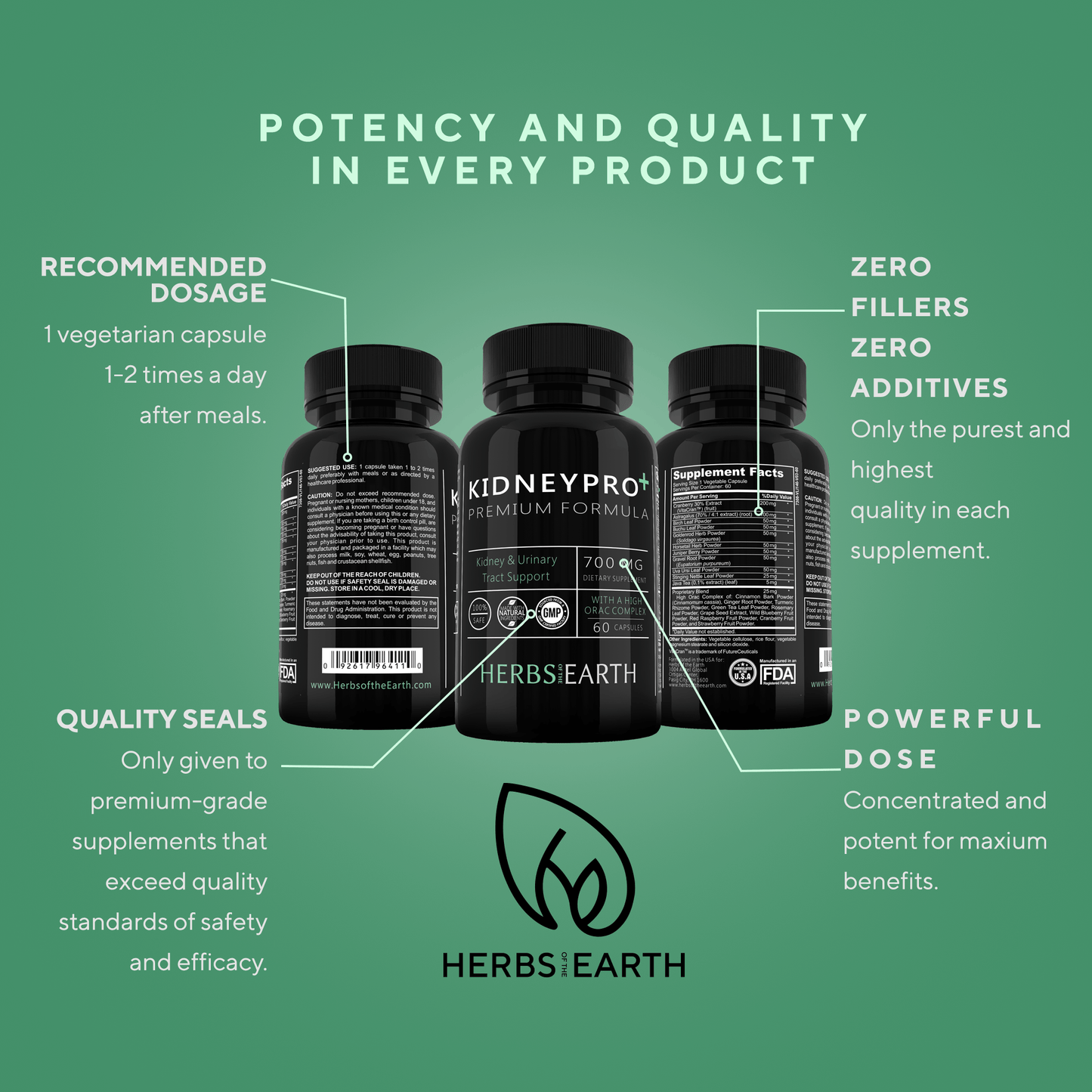 Kidney Pro Kidney Care with VITACRAN Cranberries