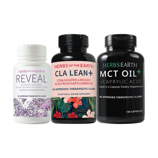 Reveal, CLAE LEAN and MCT Oil