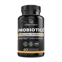 Probiotics + Prebiotics 40 Billion CFUs MAKTREK Technology