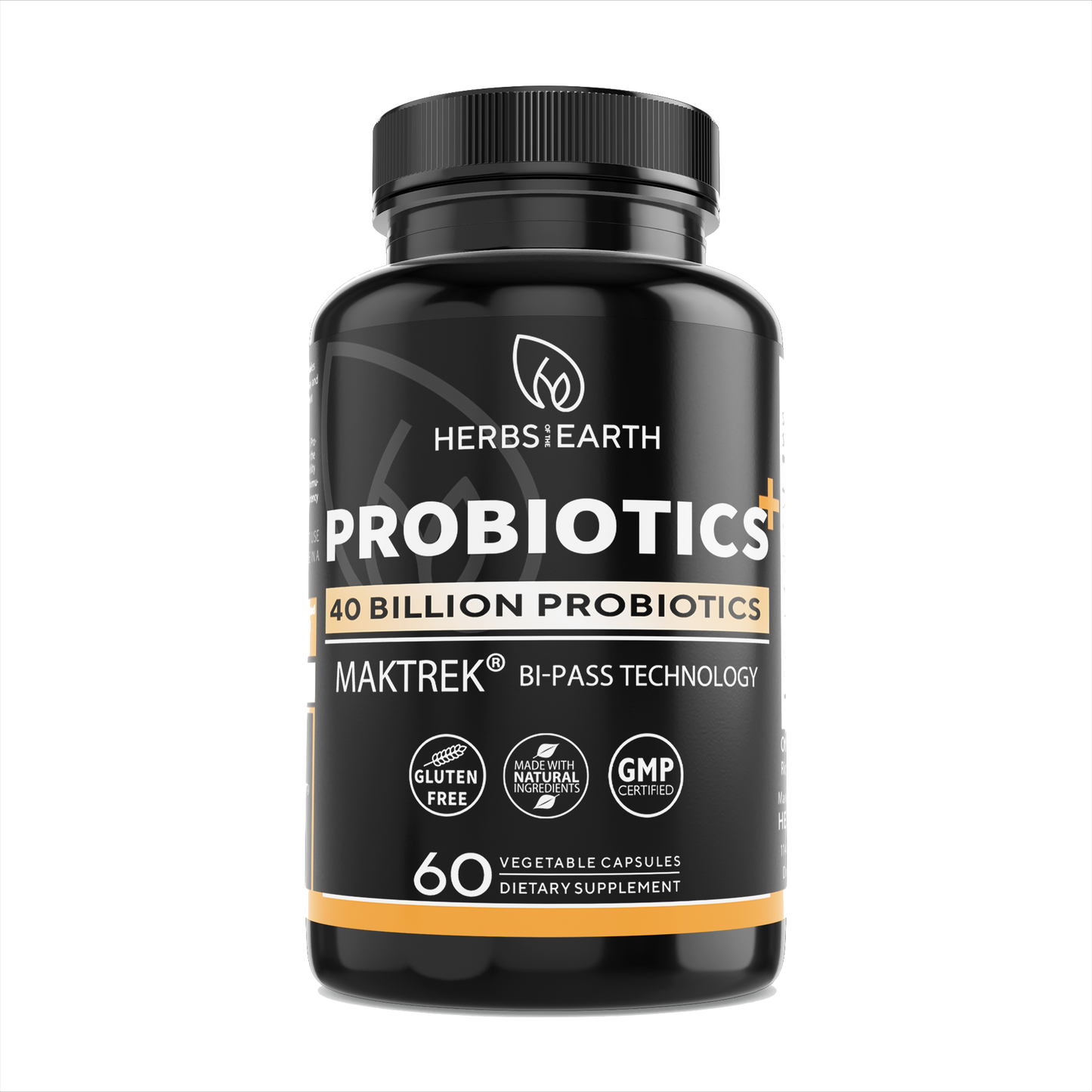 Probiotics + Prebiotics 40 Billion CFUs MAKTREK Technology