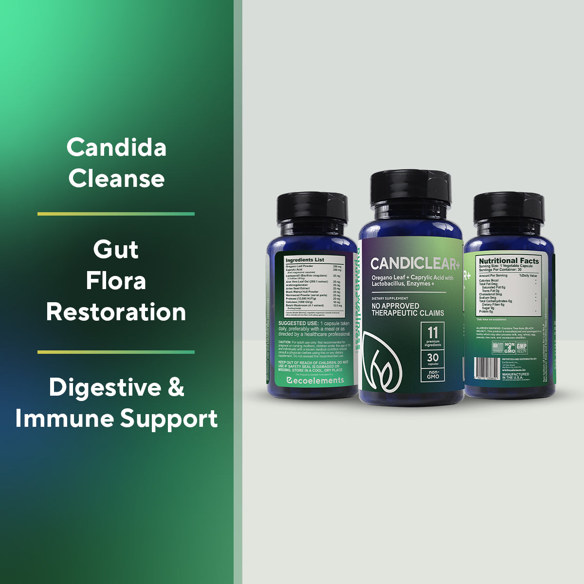 PW CandiClear+ 30 Capsules