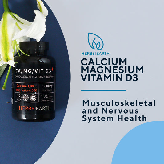 Calcium Magnesium Vit D3+