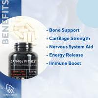 Calcium Magnesium Vit D3+