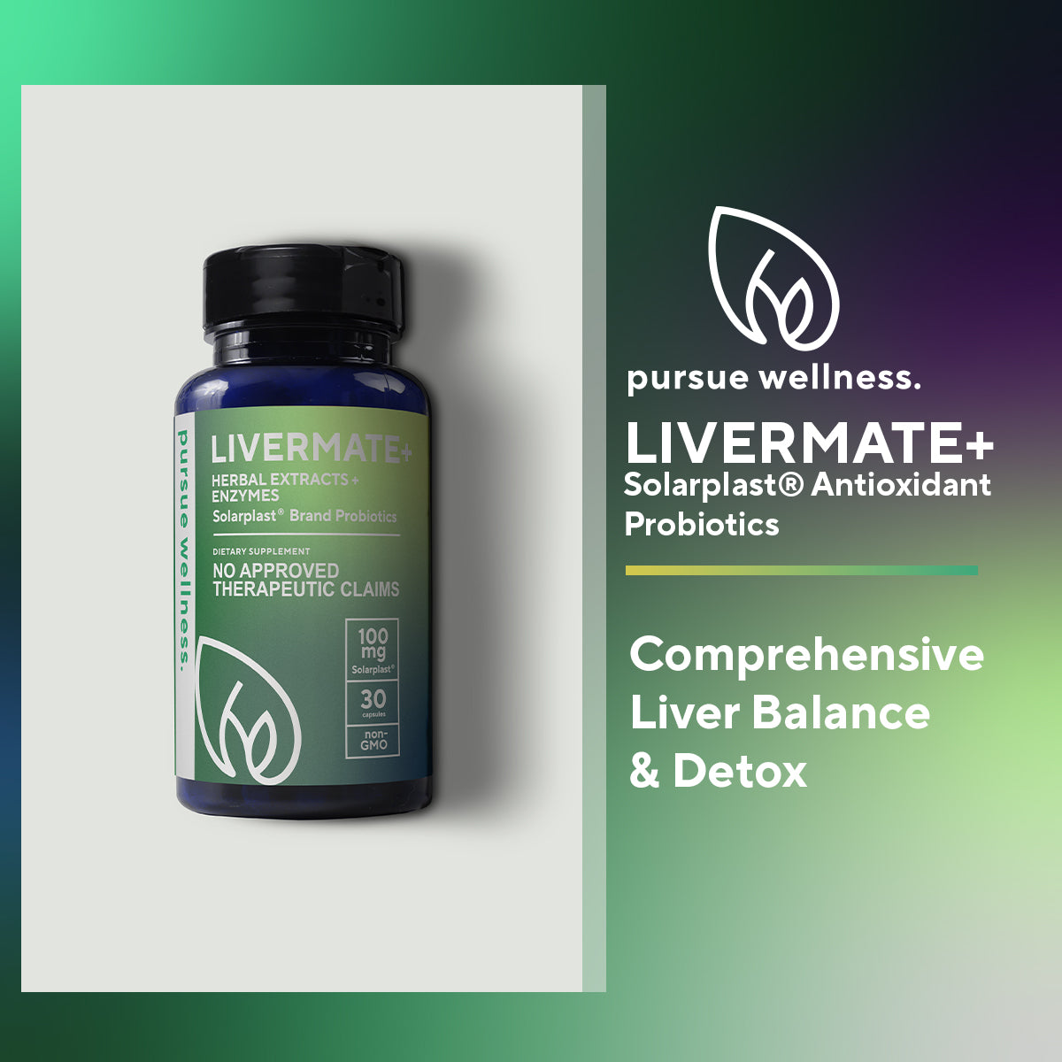 PW LiverMate+ 100mg 30 Capsules
