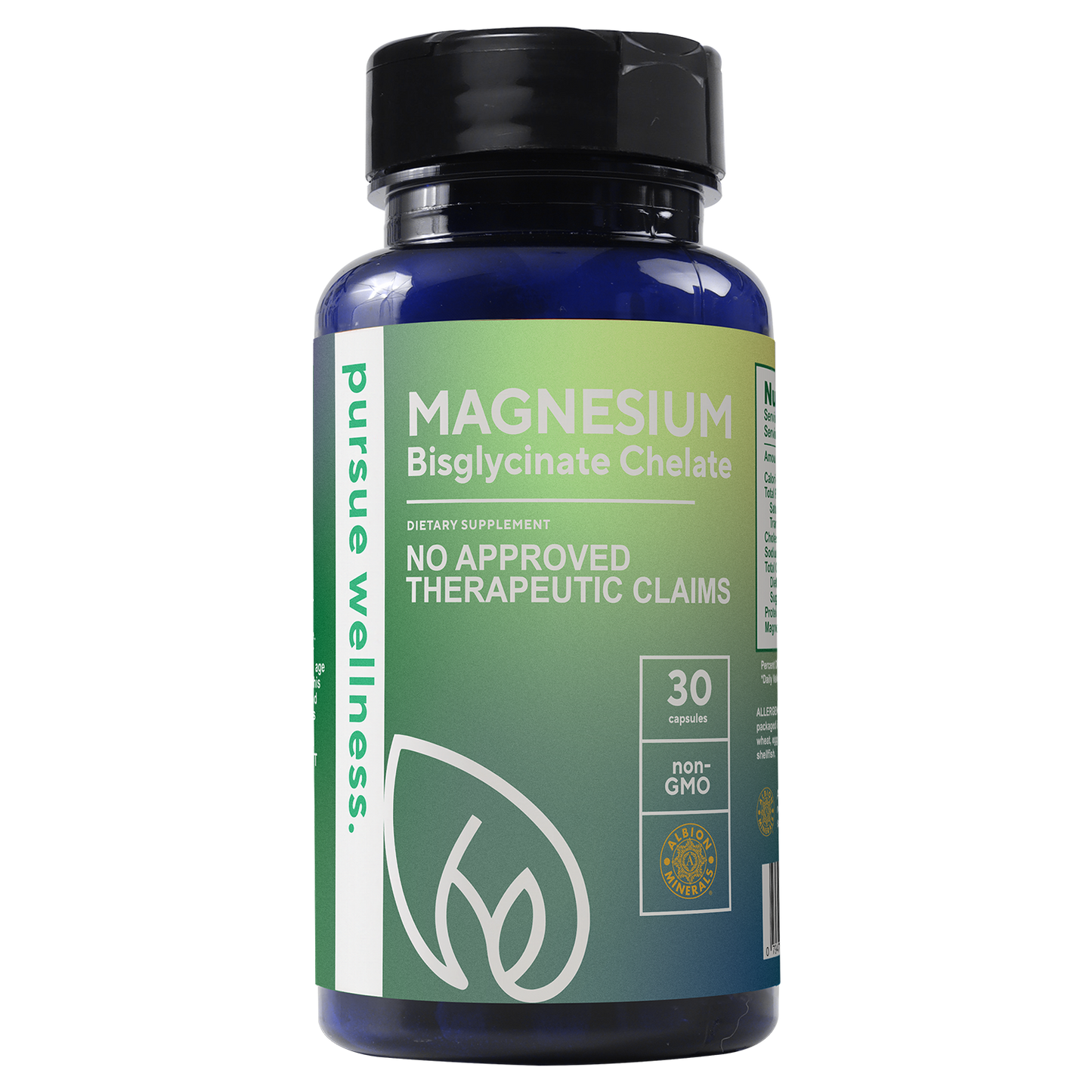 PW Magnesium Bisglycinate 200mg 30s