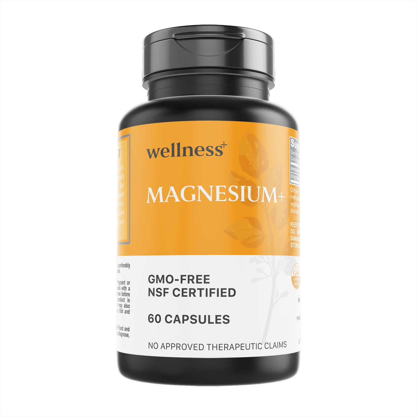 Wellness+ Magnesium 500mg 60s