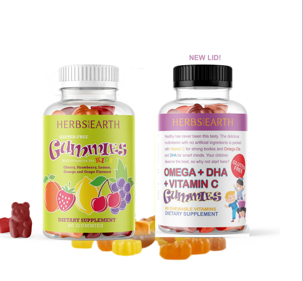 Kids Health Gift Pack OMEGA DHA GUMMIES and KID MULTI GUMMIES