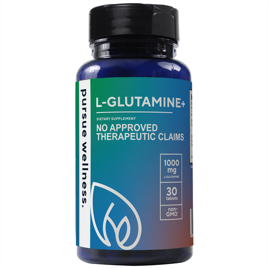 PW L-Glutamine 1000mg 30 Tablets