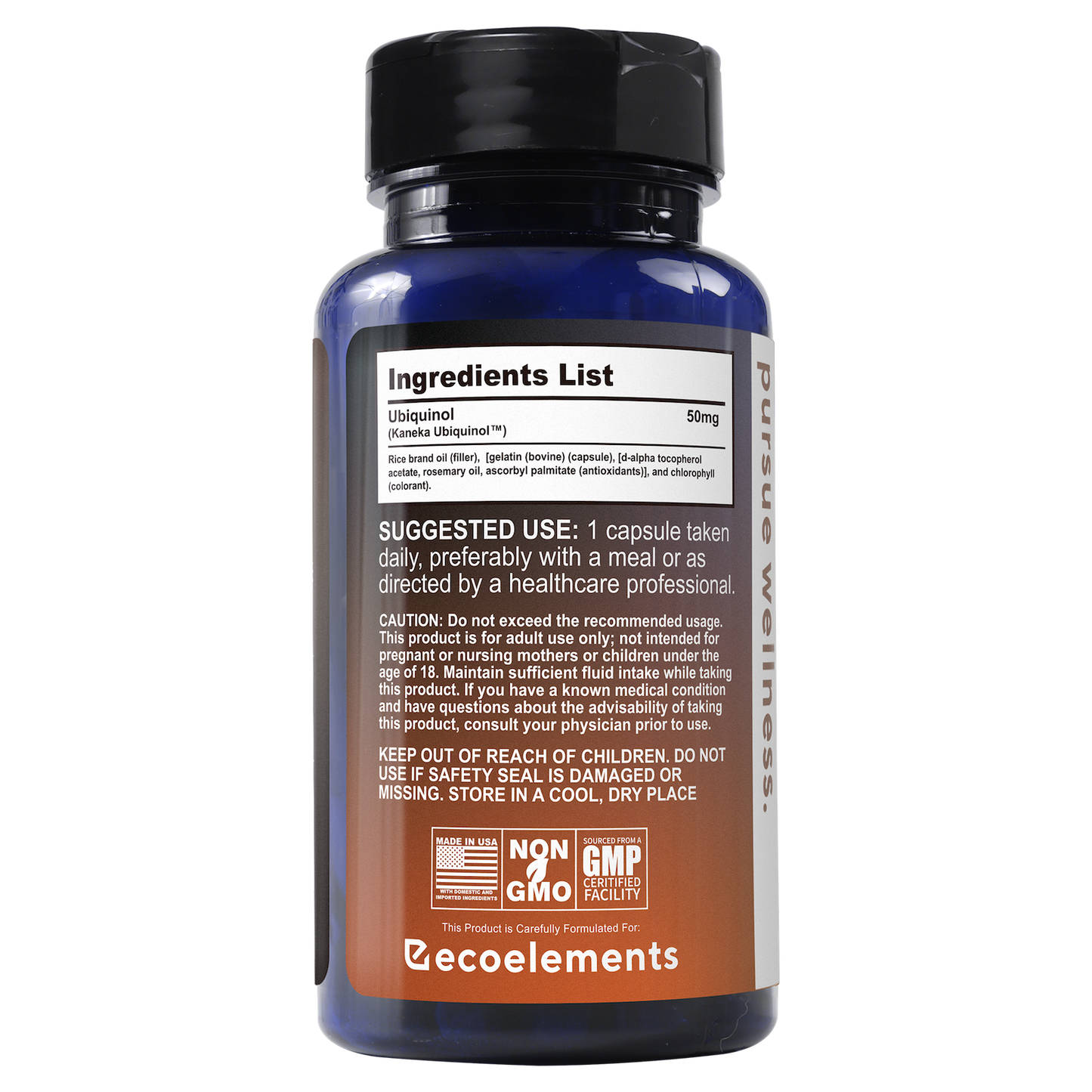 PW Ubiquinol+ CoQ10 50mg 30s