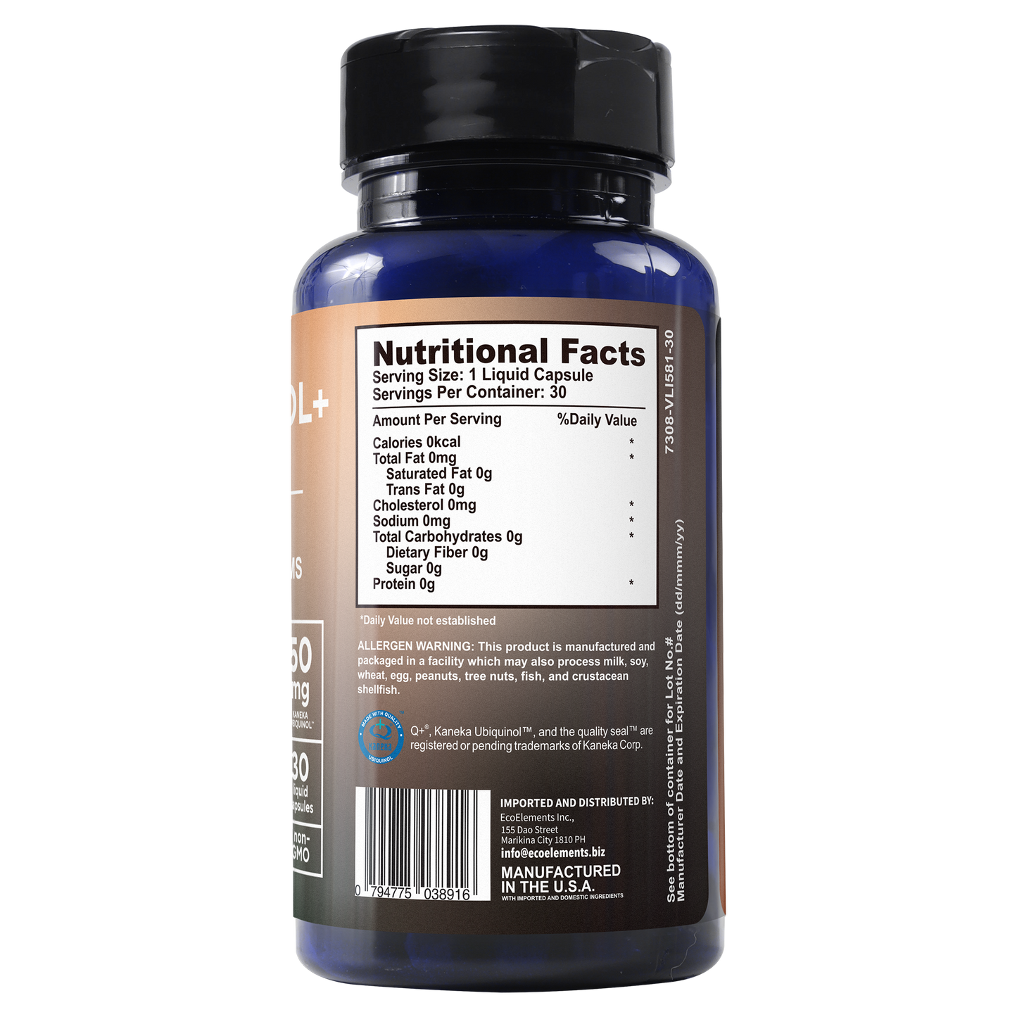 PW Ubiquinol+ CoQ10 50mg 30s