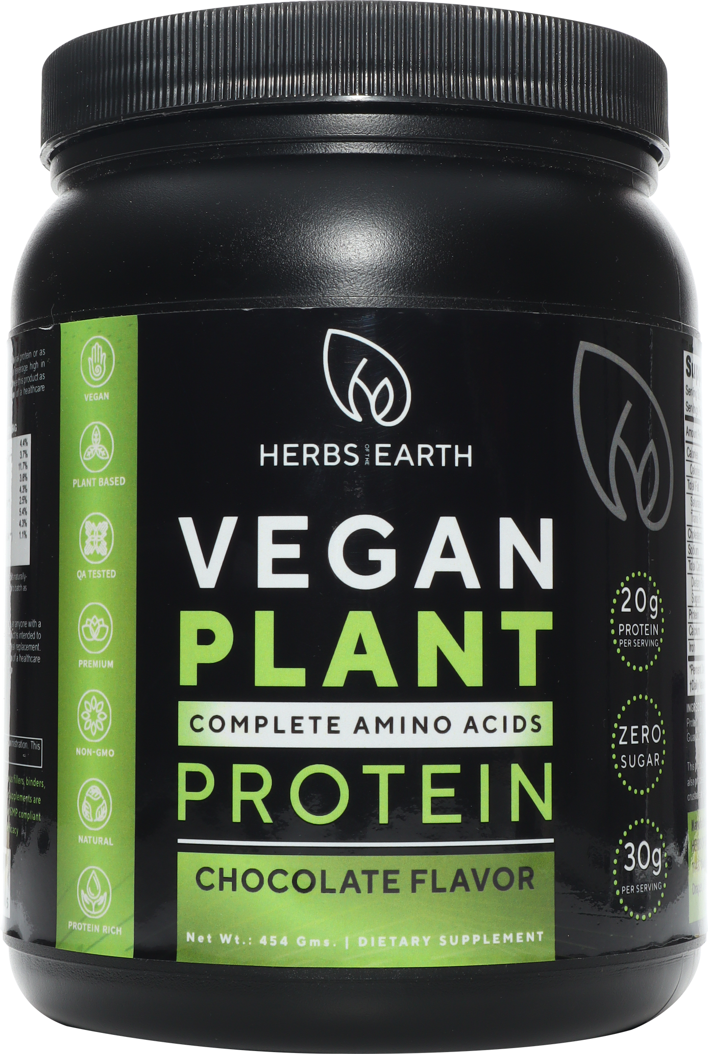 Vegan Plant Based Protein Powder Vanilla