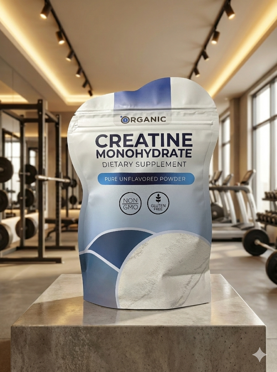 1ORGANIC Creatine Powder 100g