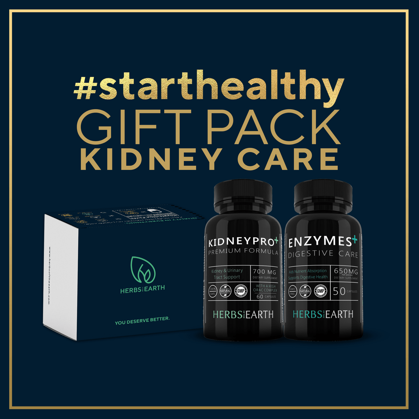 Kidney Care Gift Pack KIDNEY PRO and ENZYMES