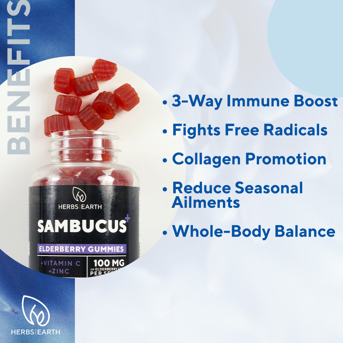 Sambucus Elderberry Gummies+