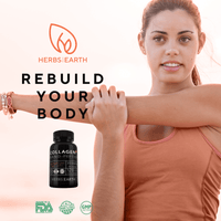 Biotin 10,000MCG 90 capsules and Collagen Nano Peptides Hydrolyzed Types 1 and 3