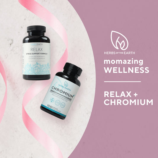 MOMAZING WELLNESS: RELAX + CHROMIUM PICOLINATE