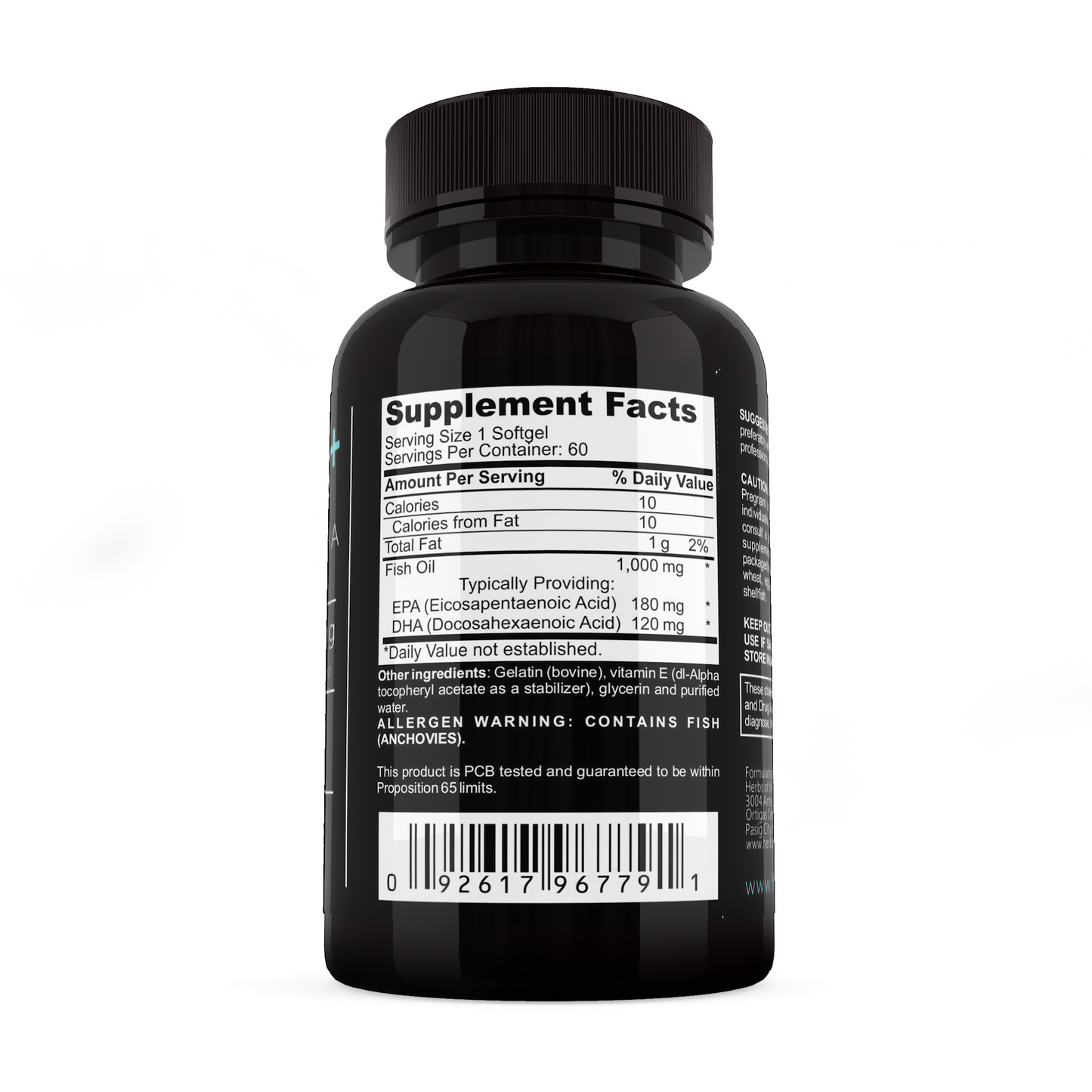 Nerve Support Gift Pack - Vitamin B-12 and Omega 3