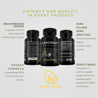 Colon Cleanse Detox + Garcinia Cambogia Complex 2 Bottles Combo