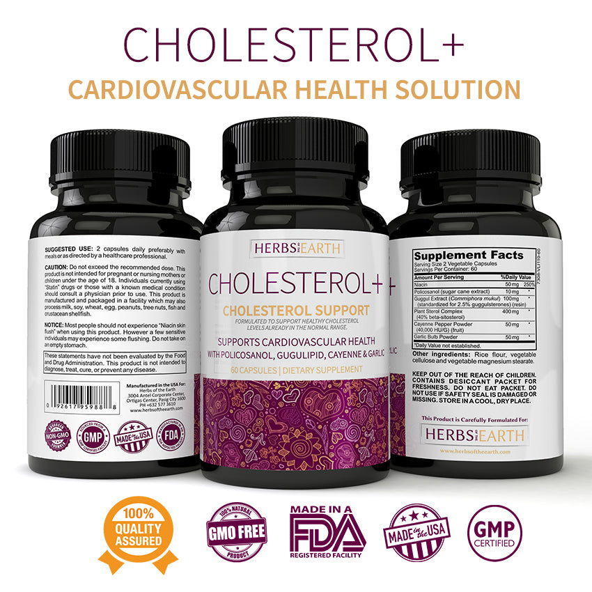 Healthy Heart Gift Pack - DHEA, CHOLESTEROL, GARLIC and PARSLEY