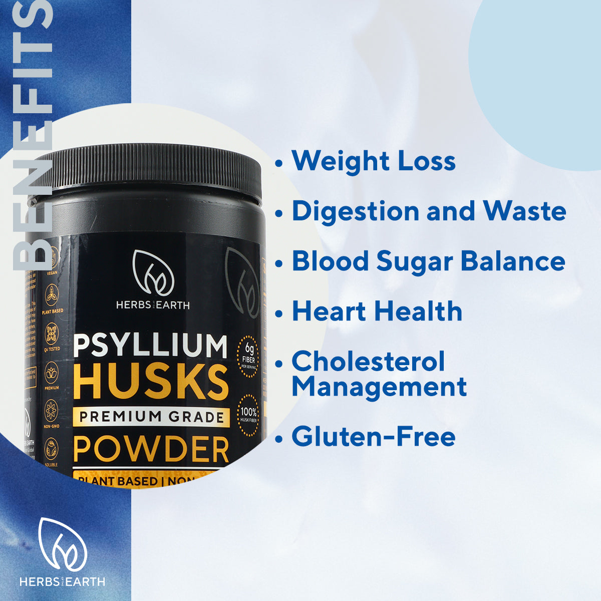 Psyllium Husk+